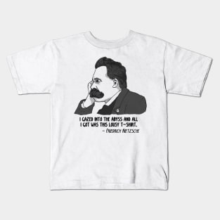 Nietzsche lousy tshirt Kids T-Shirt